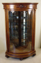 Antique R.J. Horner Oak Corner China Cabinet